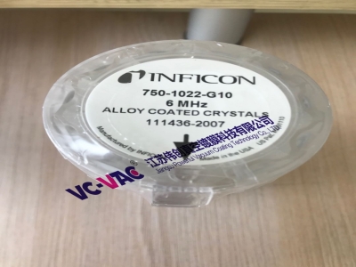 INFICON 晶控片，英?？凳⒕д衿?，6MHZ單面銀鋁合金 晶振片